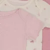 Pink Print Bodysuit 7 Pack 3-6 Months