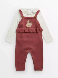 Peter Rabbit Knitted Dungarees Set 18-24 Months