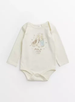 Peter Rabbit Born In 2024 Bodysuit6-9 Months