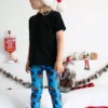 FRED & NOAH Xmas Monster Truck Legging 2-3 Years