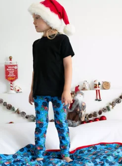 FRED & NOAH Xmas Monster Truck Legging 2-3 Years