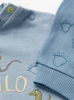 The Gruffalo Blue Sweatshirt & Joggers Set12-18 Months