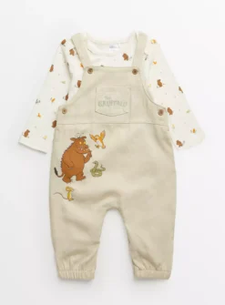 The Gruffalo Cream Denim Dungaree Set18-24 Months