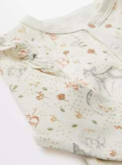 Disney Bambi Cream Sleepsuit & Hat Set 9-12 Months