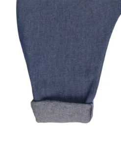 TURTLEDOVE LONDON Denim Blue Dungarees 0-6 Month