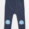Navy Dinosaur Badge Leggings 6-9 Months