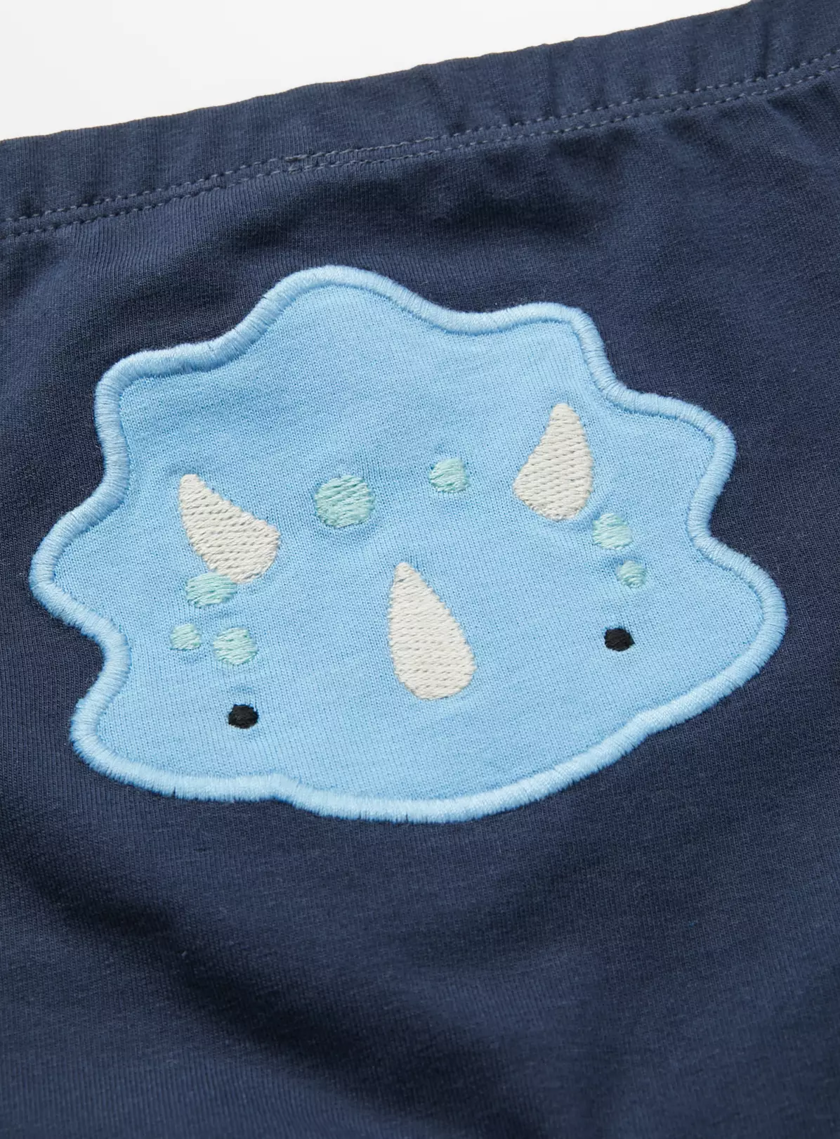Navy Dinosaur Badge Leggings 18-24 Months - Image 2