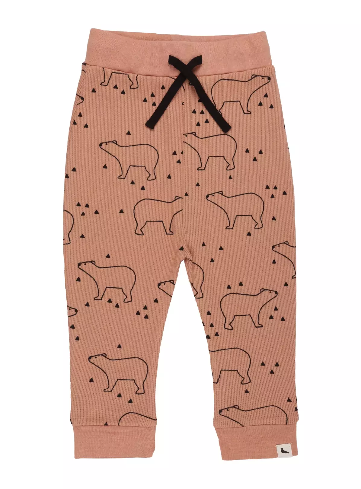 TURTLEDOVE LONDON Bear Silhouette Harem Joggers 6-12 Month