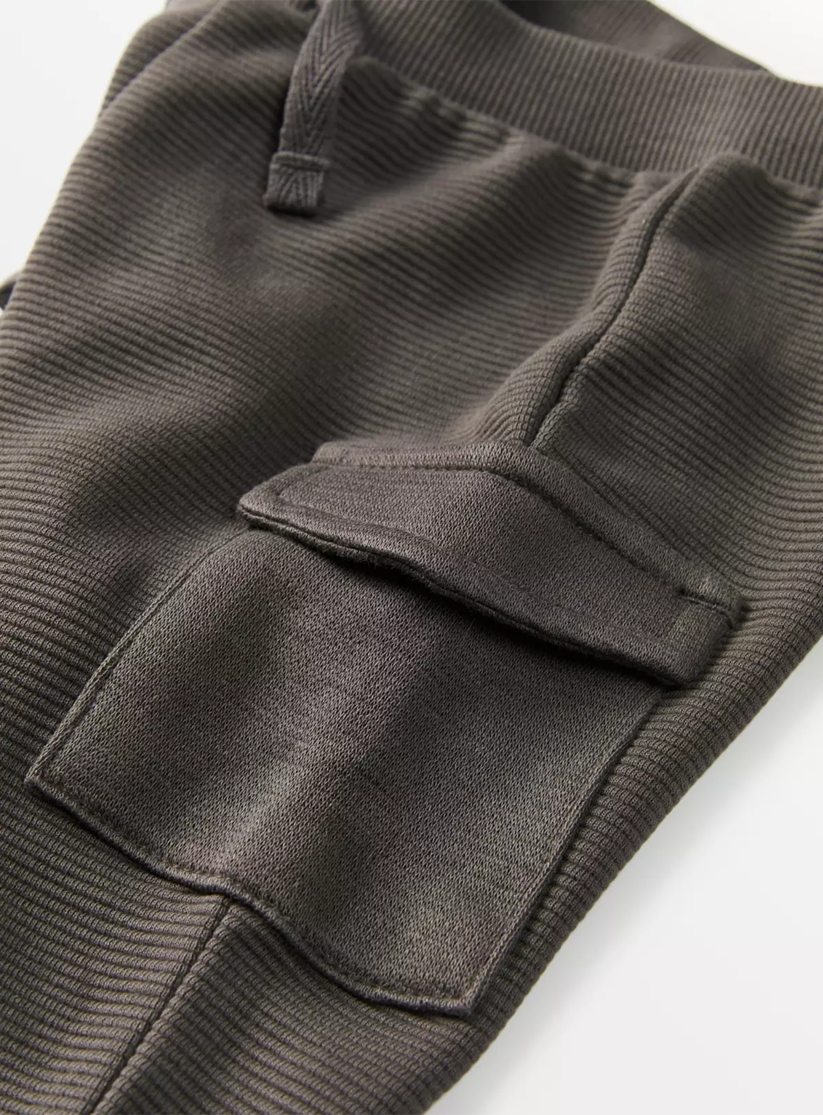Charcoal Cargo Joggers18-24 Months - Image 2