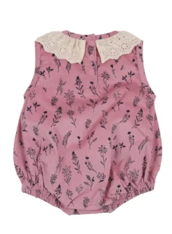 LILLY + SID GOTS Floral Cord Frill Romper 6-12 Month