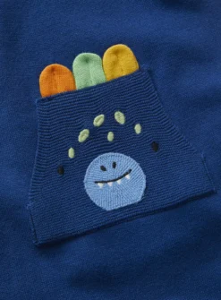 Navy Dinosaur Bodysuit & Dungarees 9-12 Months