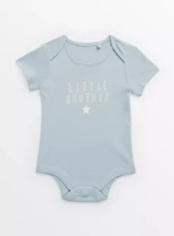 Blue Little Brother Bodysuit Newborn