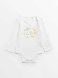 White My First Easter Bodysuit 3-6 Months