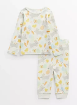 Easter Print Bunny Pyjamas 9-12 Months