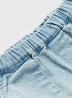 Light Blue Elasticated Denim Jeans 12-18 Months