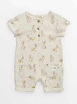 Peter Rabbit Beige Jersey Romper 18-24 Months