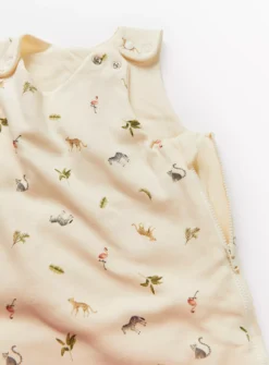 Safari Print 1.5 Tog Sleeping Bag 2 Pack0-6 Months