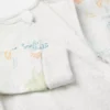 The Snail And The Whale Grey Sleepsuit 3-6 Months