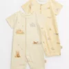 Disney Winnie The Pooh Rompers 2 Pack 12-18 Months