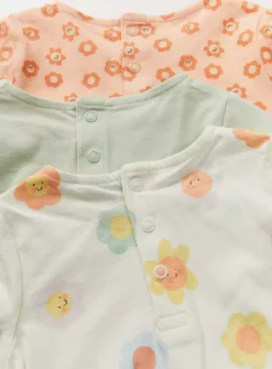 Pastel Long Sleeve Tops 3 Pack 18-24 Months