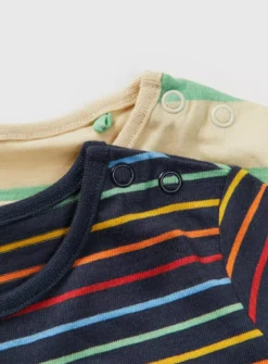 Stripe Long Sleeve T-Shirt 2 Pack 12-18 Months